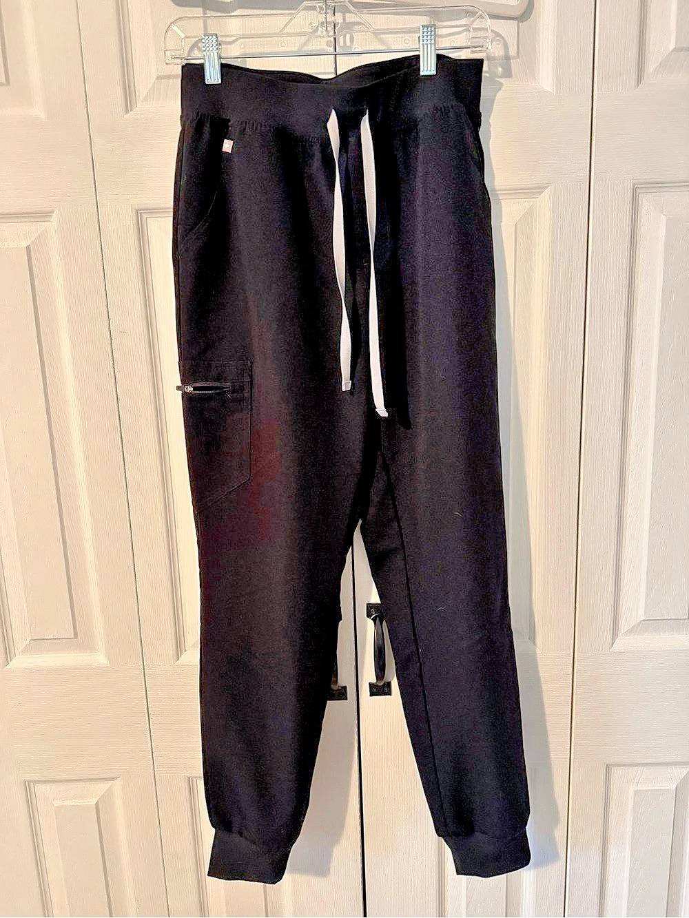 FIGS Zamora Jogger Black Jogger Pants Like New